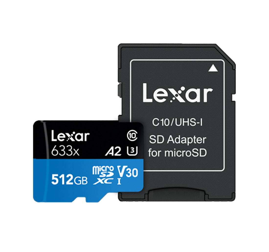 Lexar Micro SD Card With Reader 633A 512GB