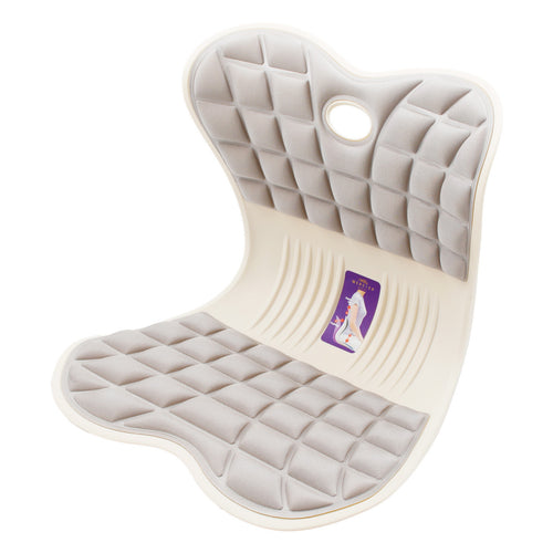 Golden Wheat Lumbar Support Seat, Grey
