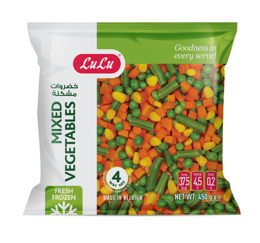 LuLu 4 Way Mixed Vegetables 450 g