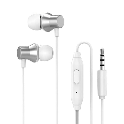 Lenovo 3.5mm In-Ear Wired Earphone HF130 (White) Lulu Hypermarket