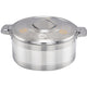 Sanjana Stainless Steel Casserole, Classic Gold, 2500 ml