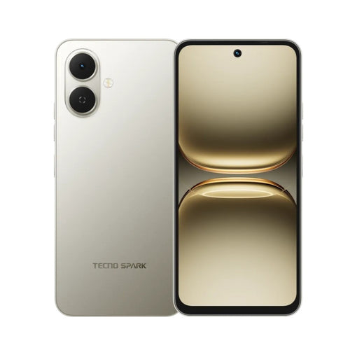 Tecno Spark Go 2 4G Smartphone, 4 GB RAM, 128 GB Storage, Titanium Grey, KM4