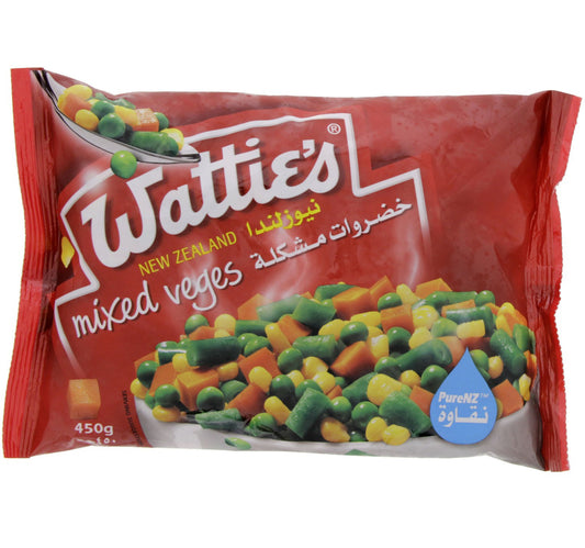 Watties New Zealand Mixed Veges 450 g