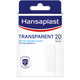 ضمادات جروح شفافة قابلة للتنفس وغير لاصقة من هانزا بلاست، 20 قطعة