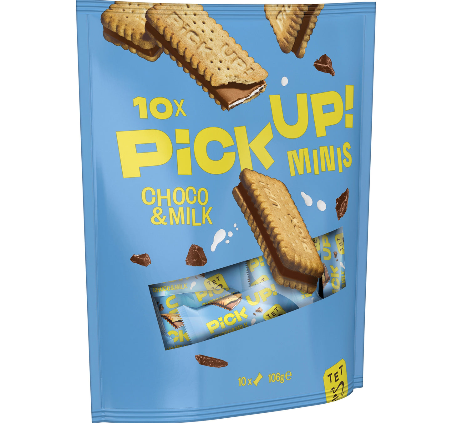 Bahlsen Pick Up Minis Choco & Milk Biscuits 106 g