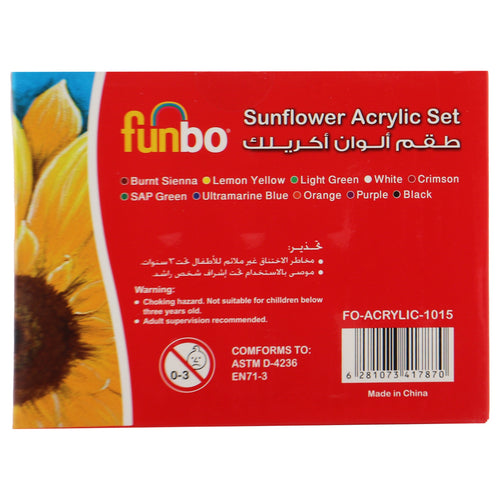 Funbo Acrylic Paint Set 1015
