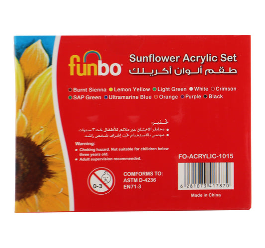 Funbo Acrylic Paint Set 1015