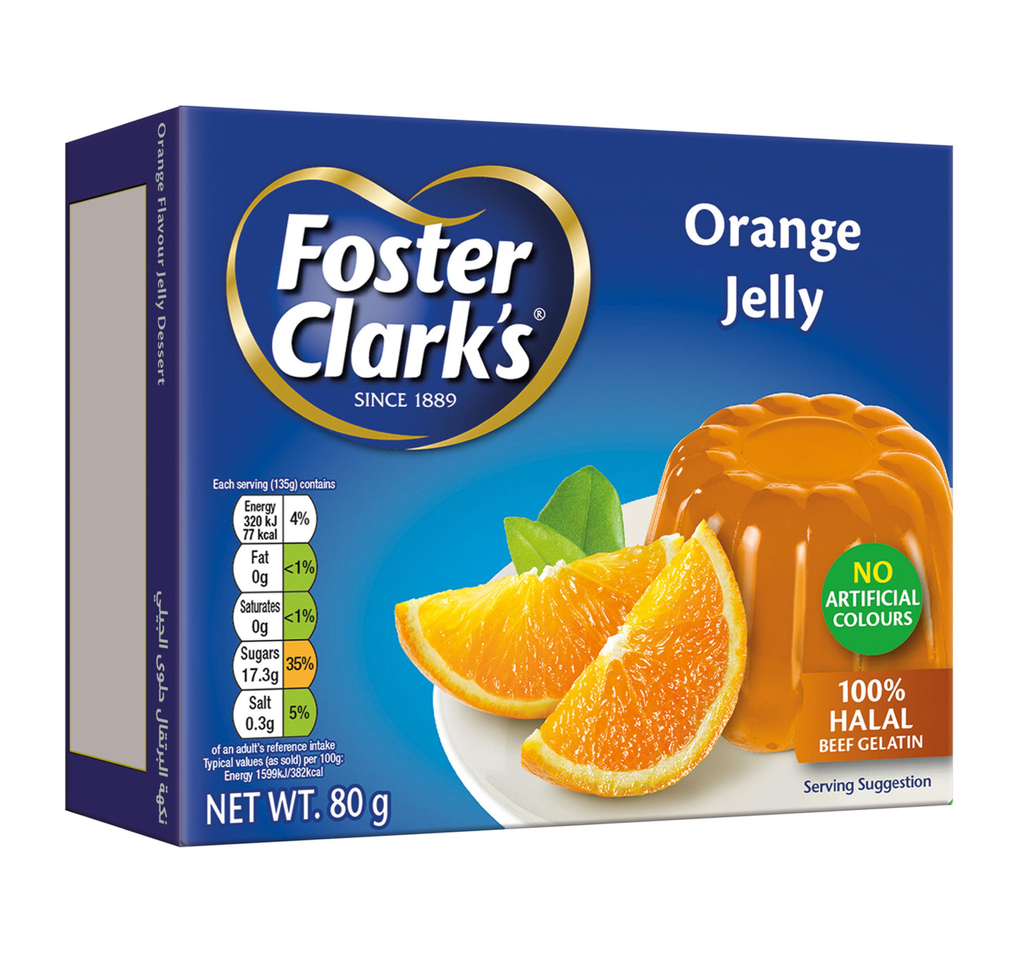 Foster Clark's Jelly Dessert Orange Flavour 80 g