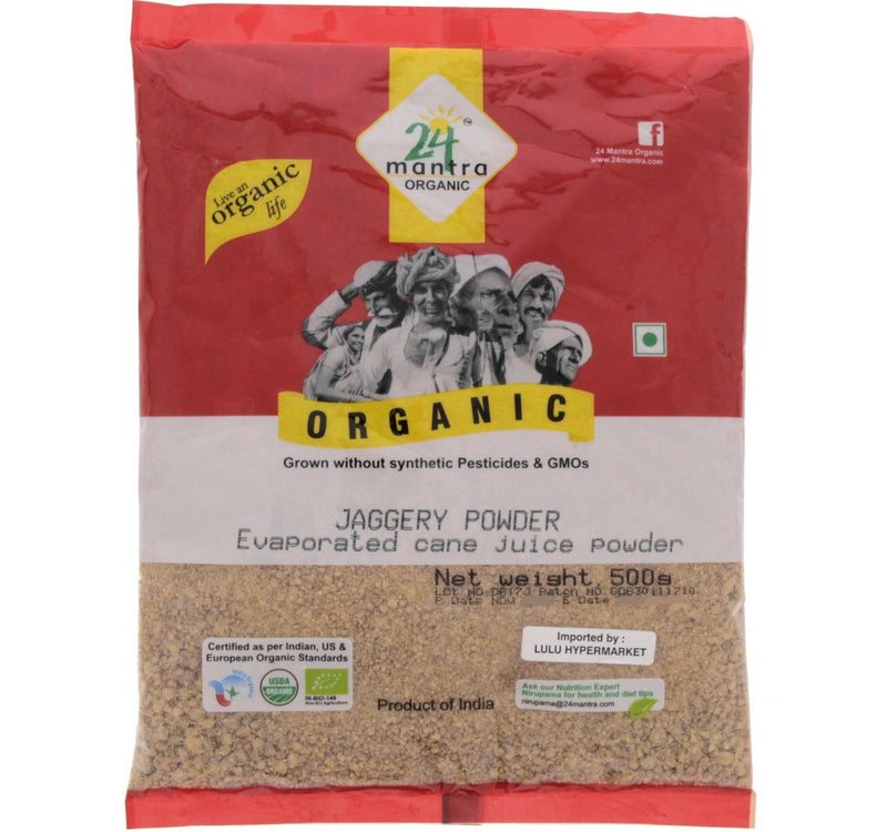 24 Mantra Organic Jaggery Powder 500 g Lulu Hypermarket