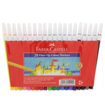 Faber-Castell Fibre Tip Color Pens 20 Pieces