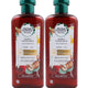 شامبو هيربل إسنسز بنكهة فاكهة القهوة العربية، 2 × 400 مل