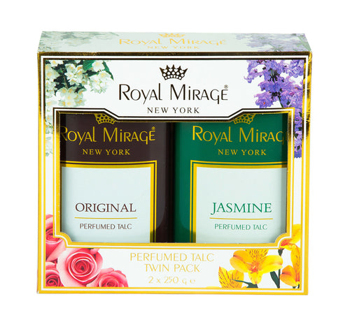 Royal Mirage Talcum Powder Assorted Value Pack 2 x 250 g