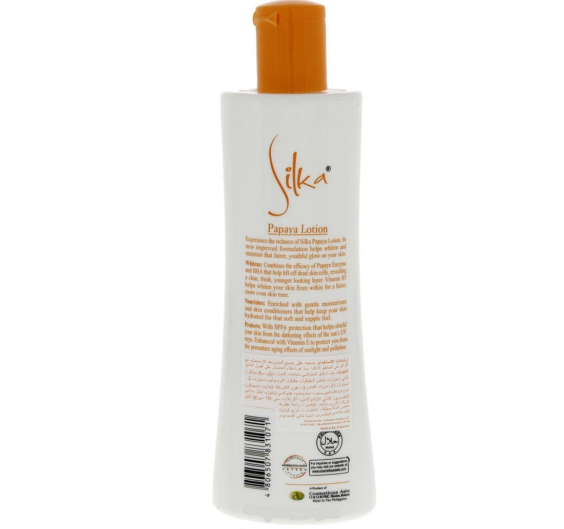 Silka Papaya Whitening Lotion 200 ml