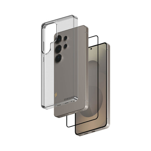 Smartix Samsung Galaxy S25 Ultra Clear Case + Screen Protector IGS25ULBNL Lulu Hypermarket
