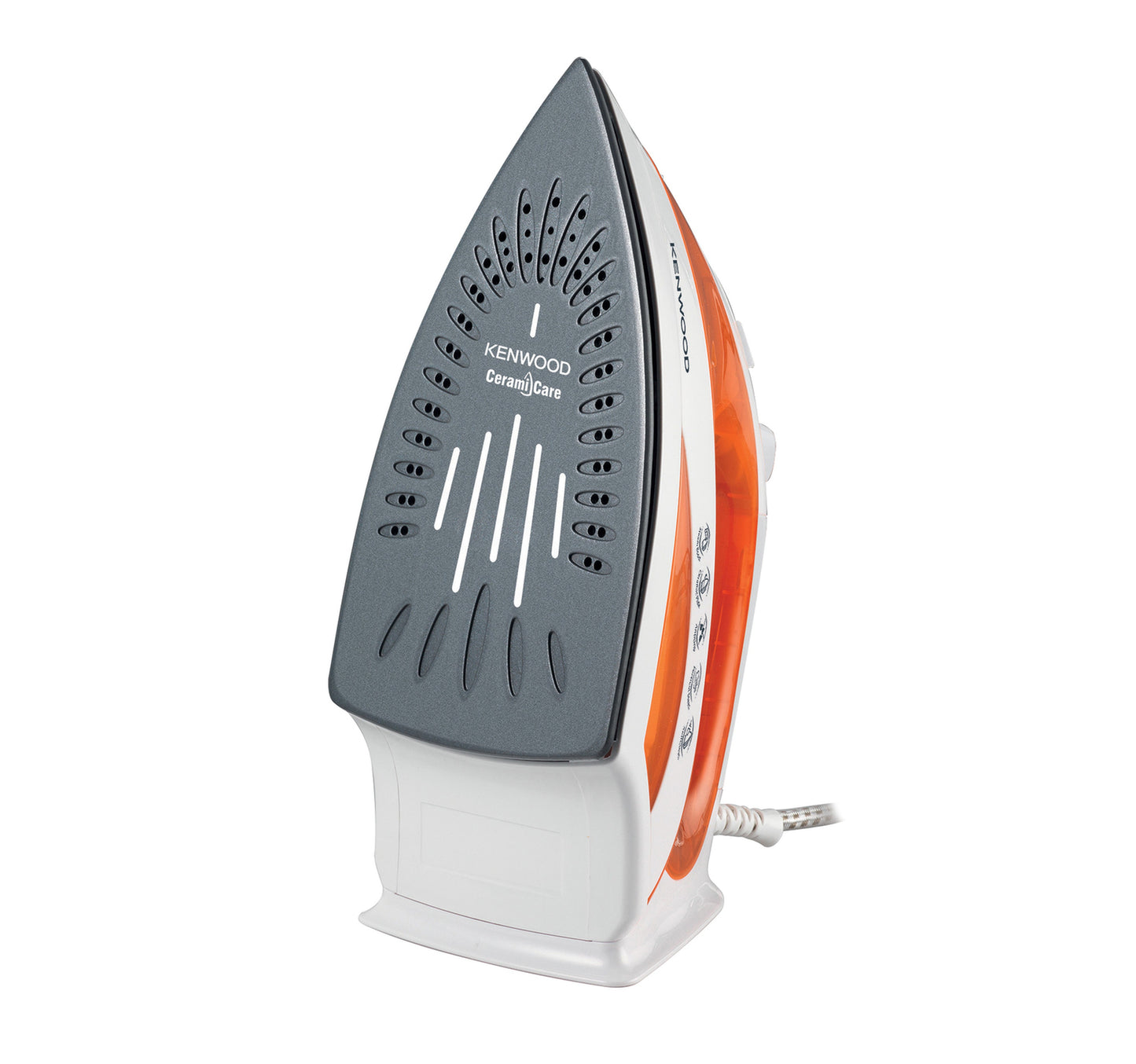 Kenwood Ceramic Steam Iron 2100Watts, 300ml Large capacity, Ceramic Sole Plate, steam power 28/120g, Anti drip, STP50.000WO