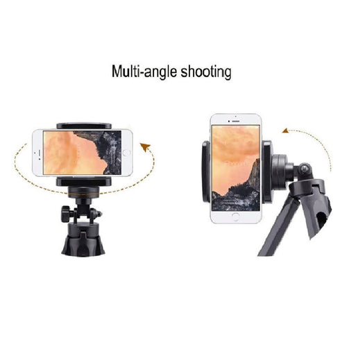 Iends Mini Tripod Bracket for iPhone and Android Smartphones ST545, Black
