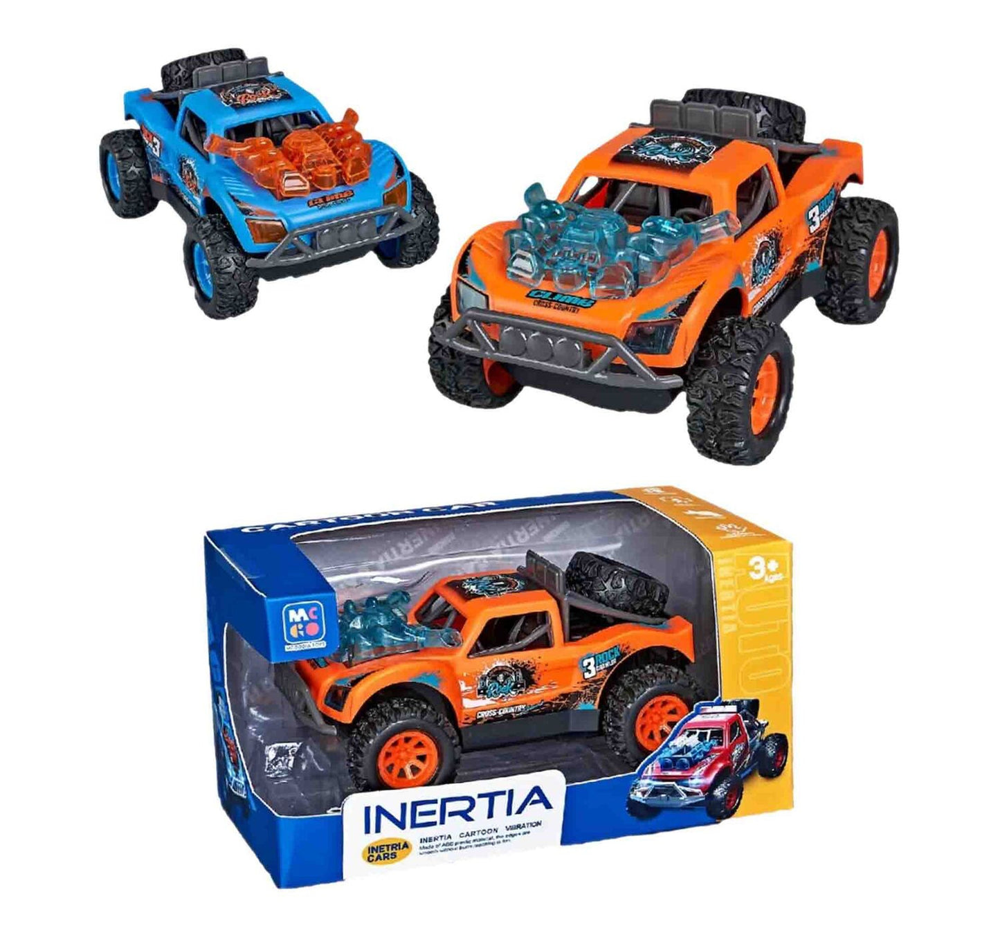 Skid Fusion Off-Road Friction Car D500-28B Assorted Color