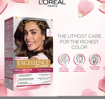 L'Oreal Paris Excellence Cream Color 5 Light Brown 1 pkt
