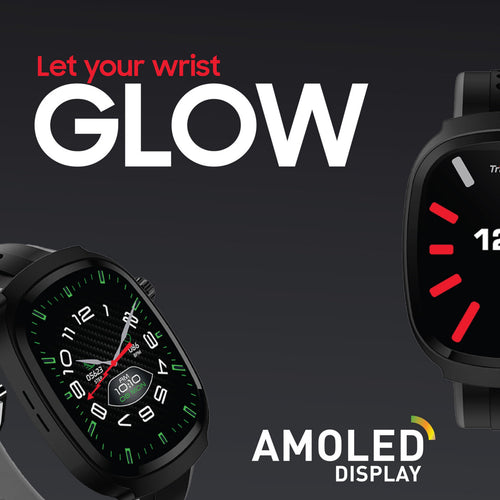 Trands Ultra Smartwatch, Black, SW100