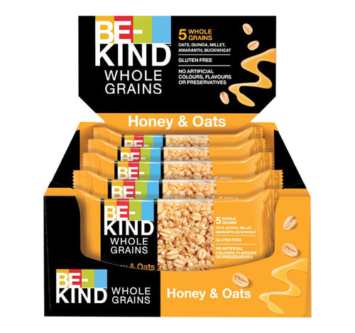 Be-Kind Whole Grains Honey & Oats Bar 12 x 30 g