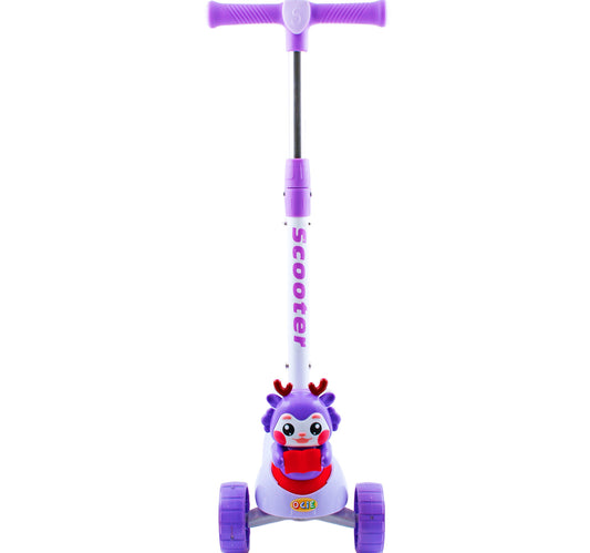 Skid Fusion 3 Wheel Kick Scooter, Assorted, 3010539A-6P