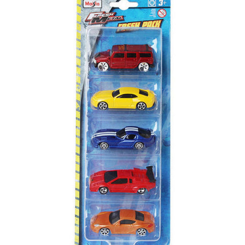 Maisto Fresh Metal Vehicle 5Pc 15017 (Styles & Colors may vary)