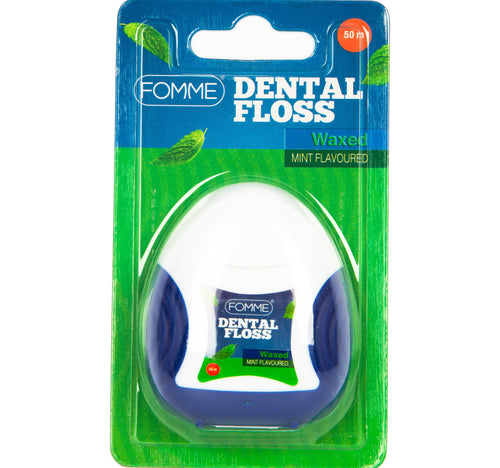 Fomme Waxed Mint Flavoured Dental Floss 50m 1 pc