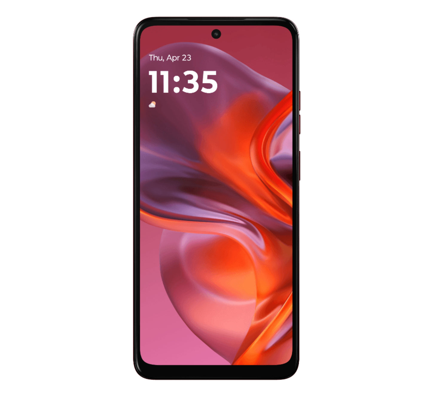 Motorola G05 4G Smartphone, 4 GB RAM, 128 GB Storage, Plum Red