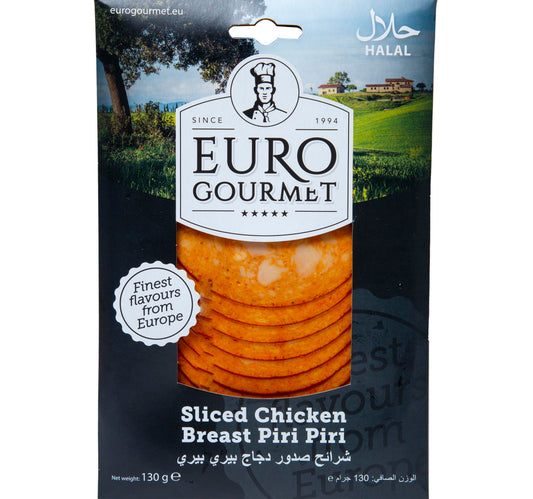 Euro Gourmet Sliced Chicken Breast Piri Piri 130 g