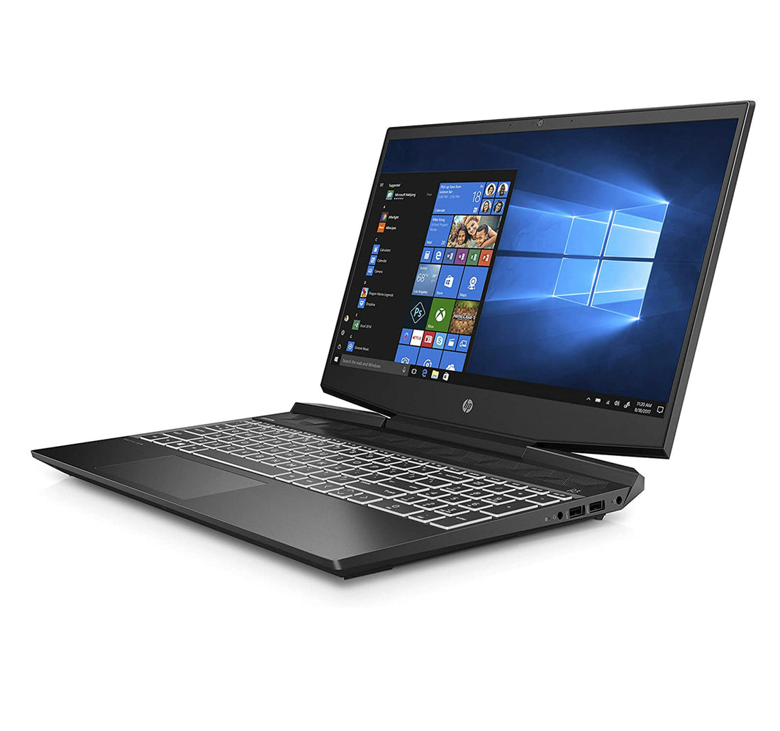 HP Gaming Notebook Power Pavilion 15-DK1001NE,15.6" Screen,10th Gen Intel® Core™ i7-10750H,16GB DDR4,256GB SSD + 1TB HDD, GTX 1650Ti 4GB, Windows10,Black