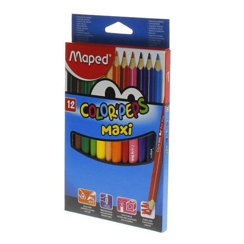 Maped Jumbo Color Pencil 834010 12Pc