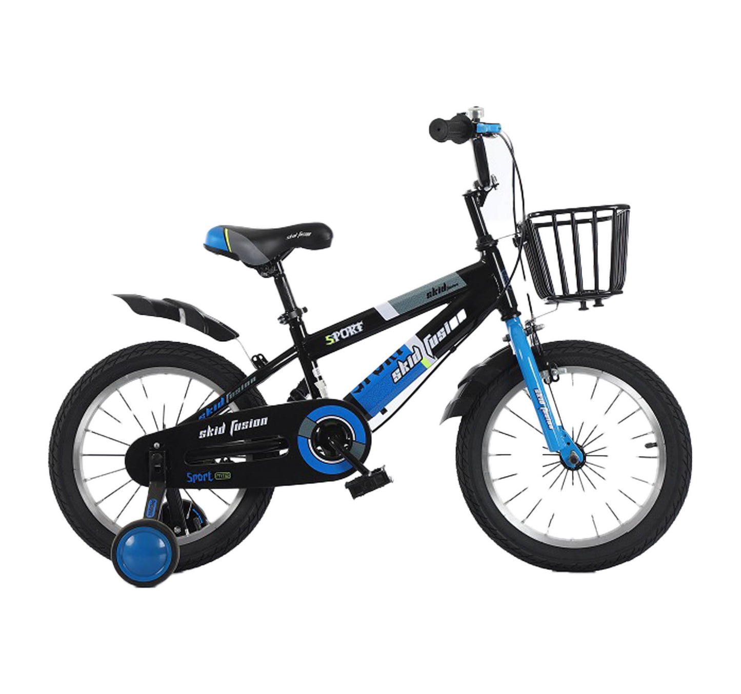 Skid Fusion Kids Bicycle, 16 inches, Assorted, XFX16