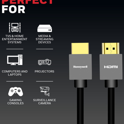 Honeywell High Speed HDMI 2.0 Cable with Ethernet, 5m, HC000010