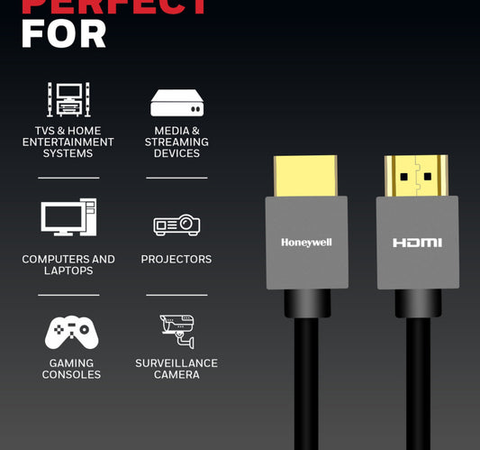 Honeywell High Speed HDMI 2.0 Cable with Ethernet, 5m, HC000010