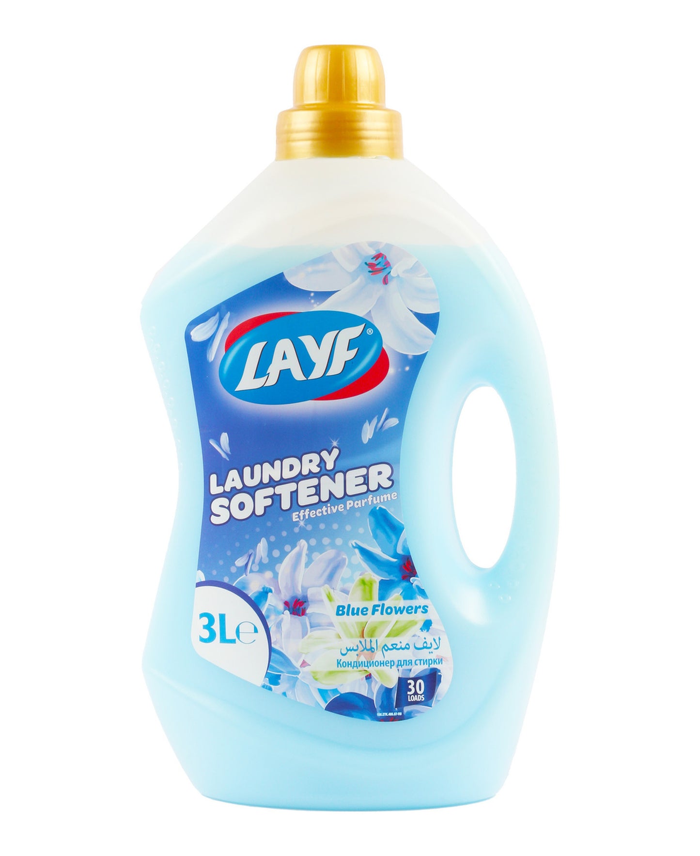 Layf Fabric Softener Blue Flower 3 Litres