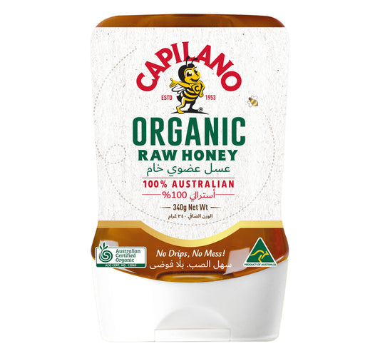 Capilano Organic Raw Honey 340 g