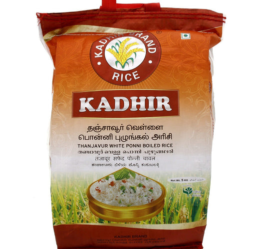 Kadhir Thanjavur White Ponni Boiled Rice 5 kg