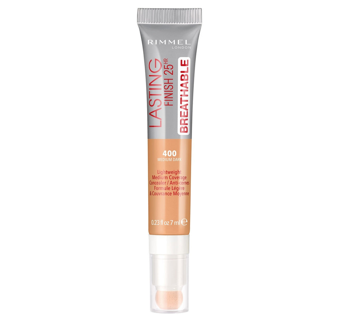 Rimmel London Lasting Finish Breathable Concealer Shade 400 Medium Dark 7ml
