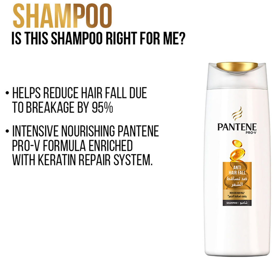 Pantene Pro-V Anti Hair Fall Shampoo 2 x 375 ml