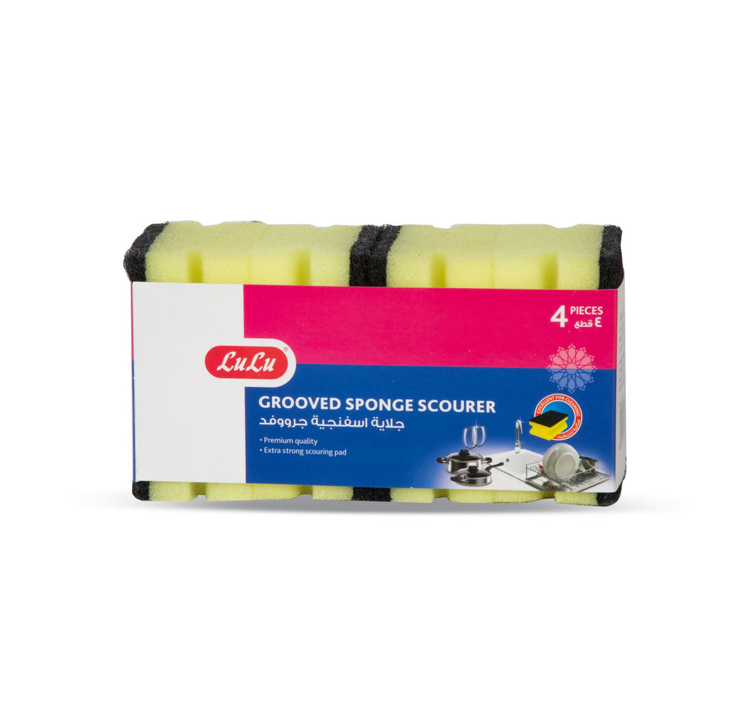 لولو إسفنجة تنظيف مجوفة، 4 قطع