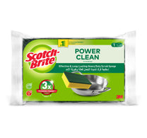 إسفنجة تنظيف سكوتش برايت الكلاسيكية شديدة التحمل، قطعة واحدة