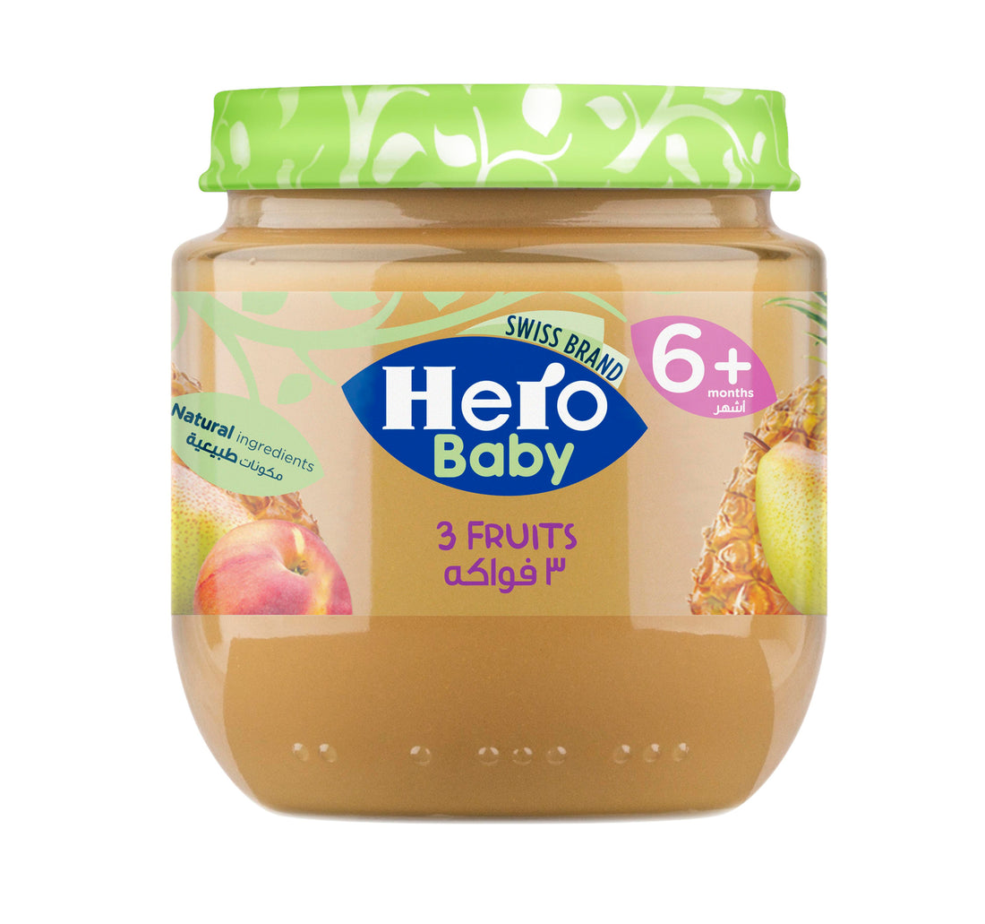 Hero Baby 3 Fruits 125 g