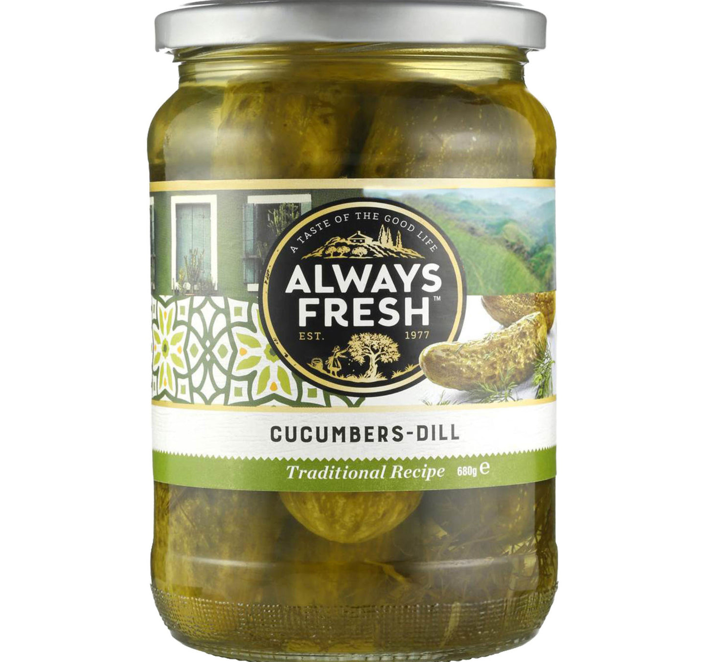 Always Fresh Cucumbers Dill 680 g