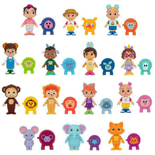 Cocomelon Animal Blind Figures, Assorted 1pc, CMW0297