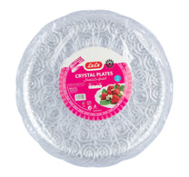 LuLu Crystal Plates Size 33cm 5 pcs