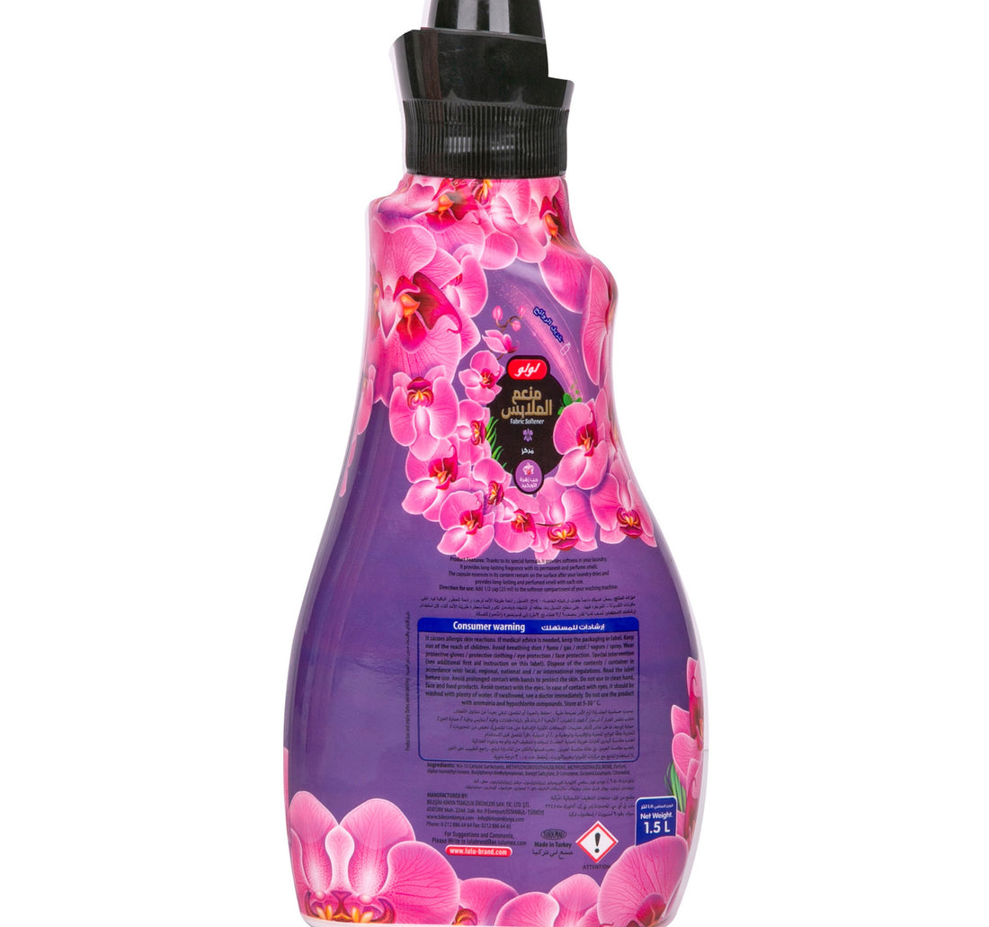 LuLu Concentrated Fabric Softener Love of Orchid 1.5 Litre