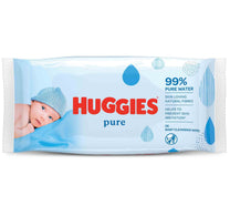 Huggies Pure Baby Wipes 99% Pure Water Wipes 56 pcs