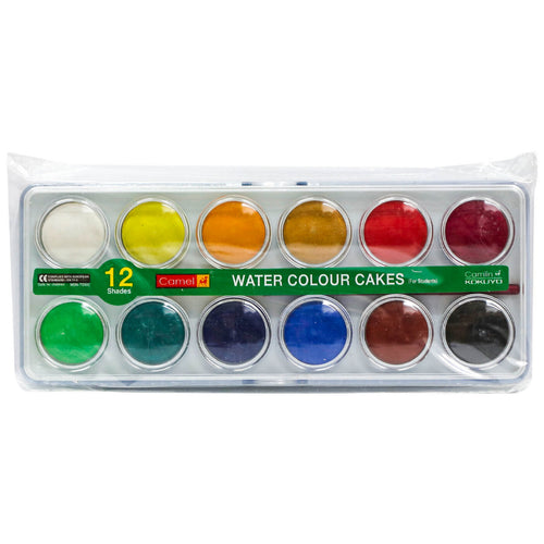 Camel Water Color Cakes 3738522 12 Shades