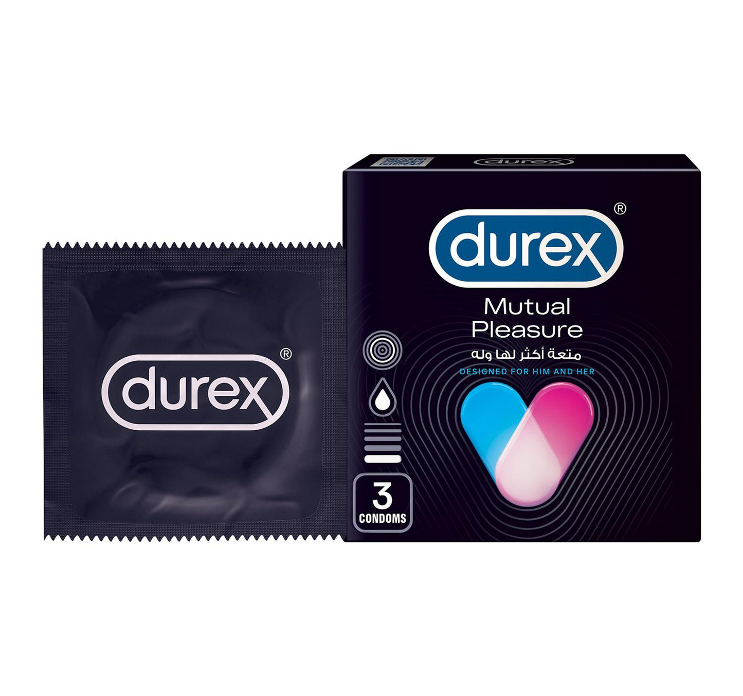 Durex Mutual Pleasure Condom 3 pcs