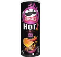 Pringles Hot Spicy BBQ Flavour Potato Chips 160 g